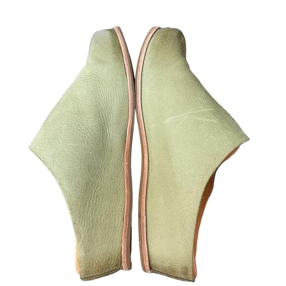 Kork-Ease Para Green Nubuck Leather Clog Mules size 10 - Picture 10 of 11